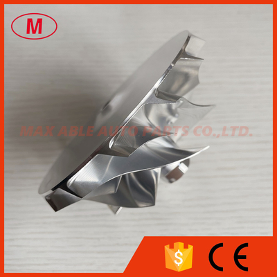 HX40 75.83/102.75mm 7+7blades Turbocharger milling/Aluminum 2618/billet compressor wheel