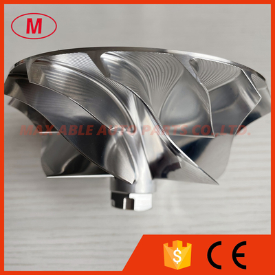 HX40 75.83/102.75mm 7+7blades Turbocharger milling/Aluminum 2618/billet compressor wheel