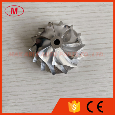 GT15-25 436131-0002/436131-0016 38.62/52.19mm 7+7 blades performance Turbo milling/aluminum 2618/billet compressor wheel