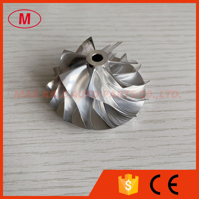 GT15-25 436131-0002/436131-0016 38.62/52.19mm 7+7 blades performance Turbo milling/aluminum 2618/billet compressor wheel