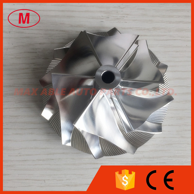 HX40/HE351 62.00/85.98mm 6+6 blades 4035879 upgrade Turbocharger milling/aluminum 2618/billet compressor wheel