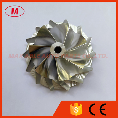 S200 61.00/86.00mm 7+7 blades high performance Turbo milling/aluminum 2618/billet compressor wheel 