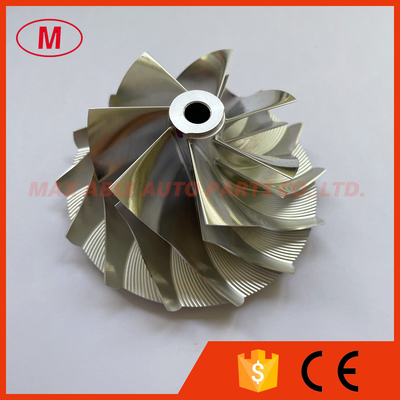 S200 61.00/86.00mm 7+7 blades high performance Turbo milling/aluminum 2618/billet compressor wheel 