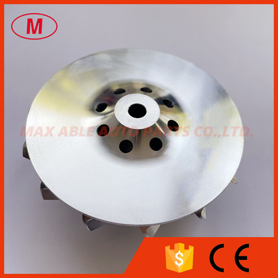 S200 61.00/86.00mm 7+7 blades high performance Turbo milling/aluminum 2618/billet compressor wheel 