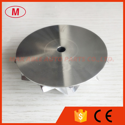 K16 5324-123-2006 40.50/60.50mm 6+6 blades turbo milling/aluminum 2618/billet compressor wheel for 5316-988-6735/6736