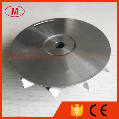 K23 5223-123-2005 53.50/80.00mm 6+6 blades high performance milling/aluminum 2618/billet compressor wheel