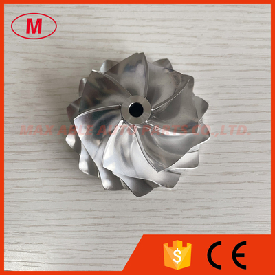 G30-770 57.52/71.40mm 7+7blades LEP Style Performance milling/aluminum 2618/billet compressor wheel for 880693-5002S