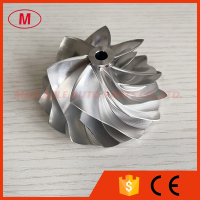 G30-770 57.52/71.40mm 7+7blades LEP Style Performance milling/aluminum 2618/billet compressor wheel for 880693-5002S