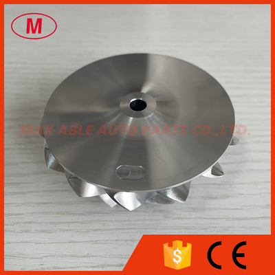 G30-770 57.52/71.40mm 7+7blades LEP Style Performance milling/aluminum 2618/billet compressor wheel for 880693-5002S