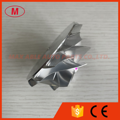 G30-770 57.52/71.40mm 7+7blades LEP Style Performance milling/aluminum 2618/billet compressor wheel for 880693-5002S