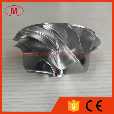 G30-770 57.52/71.40mm 7+7blades LEP Style Performance milling/aluminum 2618/billet compressor wheel for 880693-5002S