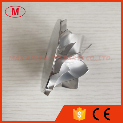 TD05H 20G 49179-43400 52.56/68.01mm 7+7 blades high performance LEP style turbo aluminum 2618/billet compressor wheel