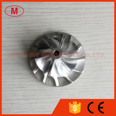 K16 44.18/63.50mm 6+6 blades turbo milling/aluminum 2618/billet compressor wheel 5316-970-7023/7129