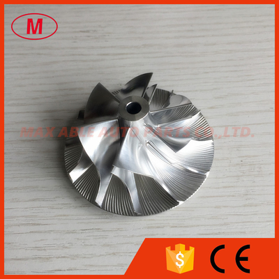 K16 44.18/63.50mm 6+6 blades turbo milling/aluminum 2618/billet compressor wheel 5316-970-7023/7129