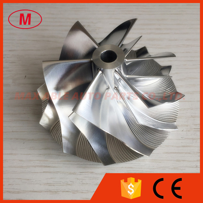 RHG6 6+6 blades 65.00/82.05mm high performance Turbo Billet/milling/aluminum 2024 compressor wheel for Chevy 6.6L upgrad