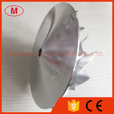 HX82 3535772/3533703/3593182 90.60/141.05mm 8+8 blades Turbo Billet/milling/aluminum 2024 compressor wheel