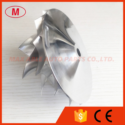 S400 174513 80.30/111.10mm 7+7 blades high performance Turbo milling/aluminum 2618/Billet compressor wheel