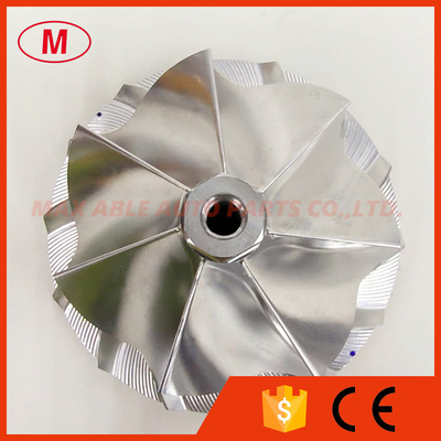 GTA4502 72.00/102.00mm 7+7 blades turbo milling/aluminum 2618/billet compressor wheel FOR Precision Turbo