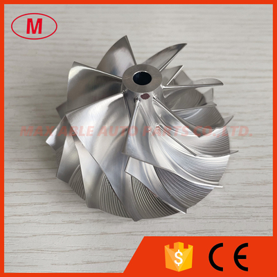 RHF5HB 54.06/71.40mm 7+7blades high performance aluminum 2618/milling/billet compressor wheel
