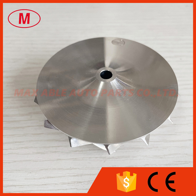 RHF5HB 54.06/71.40mm 7+7blades high performance aluminum 2618/milling/billet compressor wheel