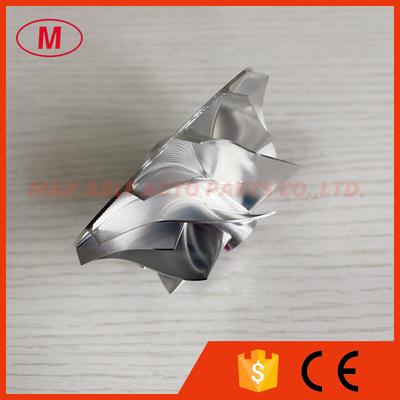 RHF5HB 54.06/71.40mm 7+7blades high performance aluminum 2618/milling/billet compressor wheel