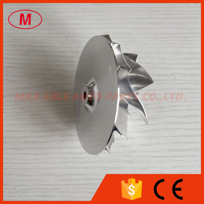 B03G reverse 7+7 blades 65.20/82.00mm High performance Turbo milling/aluminum 2618/billet compressor wheel