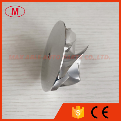 TD04 forward 51.57/65.00mm 5+5 Blades turbo aluminum 2618/Milling/billet compressor wheel