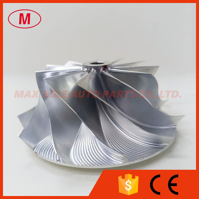 K27 11+0 blades 58.00/76.13mm turbo milling /aluminum 2618/billet compressor wheel