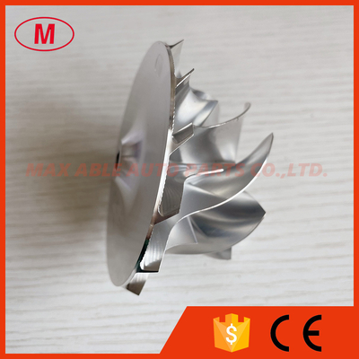 K27 5327-123-2400 58.70/82.00mm 7+7 blades performance turbo milling/aluminum 2618/billet compressor wheel