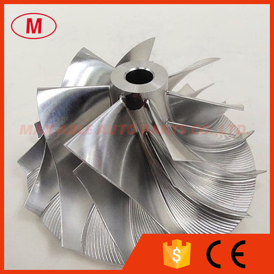 GT15-25 38.50/52.19mm 702492-0001/4 7+7 blades performance turbo aluminum 2618/billet compressor wheel for 454135-0003