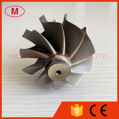 GT35 434176-6  10 blades 62.32/68mm journal bearing  turbine shaft wheel /turbo wheel /turbine wheel