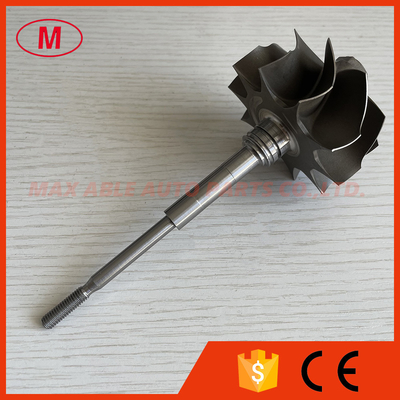 GT35 434176-6  10 blades 62.32/68mm journal bearing  turbine shaft wheel /turbo wheel /turbine wheel