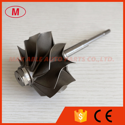 GT35 434176-6  10 blades 62.32/68mm journal bearing  turbine shaft wheel /turbo wheel /turbine wheel