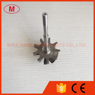 GT3076R GTX3076R GTX3067R reverse 55/60mm 9 blades ball bearing turbo turbine wheel shaft / turbine shaft&wheel