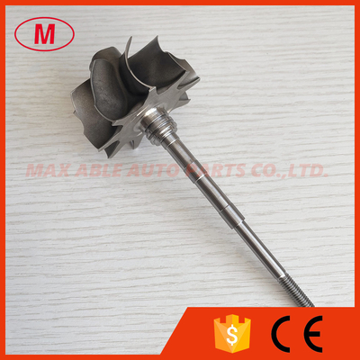 GT3076R GTX3076R GTX3067R reverse 55/60mm 9 blades ball bearing turbo turbine wheel shaft / turbine shaft&wheel