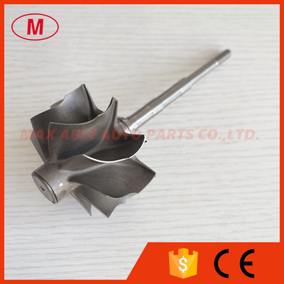 GT3076R GTX3076R GTX3067R reverse 55/60mm 9 blades ball bearing turbo turbine wheel shaft / turbine shaft&wheel