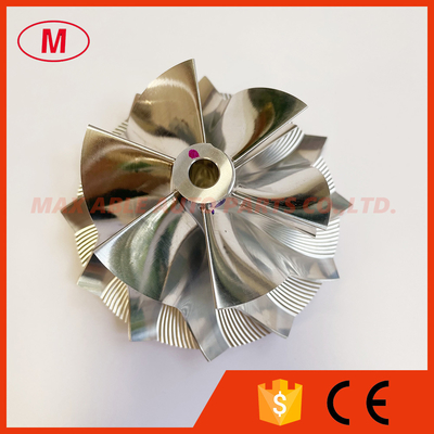 S300 69.66/93.35mm 6+6 blades high performance turbo milling/aluminum 2618/billet compressor wheel
