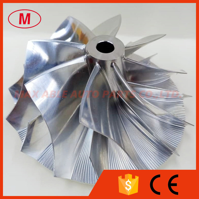 HC5A  forward 103.80/130.98mm 8+8 Blades LEP Style, Performance Design turbo aluminum 2618/billet compressor wheel