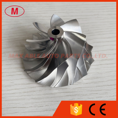 TD05H 16G reverse 48.30/68.01mm 7+7blades high performance LEP style Turbo milling/Aluminum 2618/billet compressor wheel