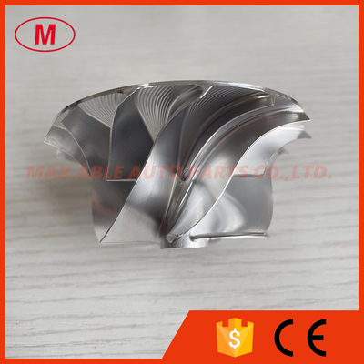 TD05H 16G reverse 48.30/68.01mm 7+7blades high performance LEP style Turbo milling/Aluminum 2618/billet compressor wheel