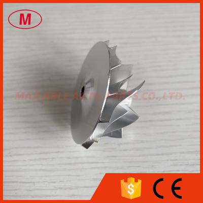 GT2554R 445347-0016F 42.12/54.39mm 7+7 Blades performance Turbocharger billet compressor wheel for 471171-0003