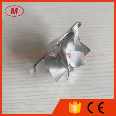 TD05H 16G reverse 48.30/68.01mm 7+7blades high performance LEP style Turbo milling/Aluminum 2618/billet compressor wheel