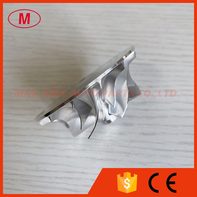 TD04 REVERSE 7+7 blades  47.57/68.58mm thin blade turbo milling/aluminum 2618/Billet compressor wheel