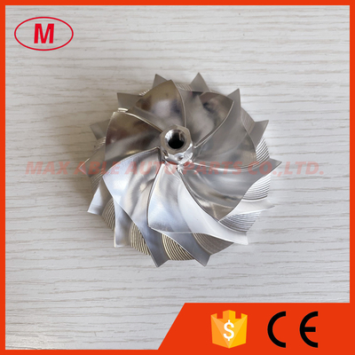 TD05H forward 57.69/78.00mm 7+7 blades LEP style high performance Turbocharger aluminum 2618/billet compressor wheel