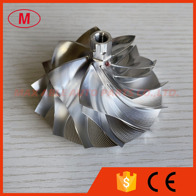 TD05H forward 57.69/78.00mm 7+7 blades LEP style high performance Turbocharger aluminum 2618/billet compressor wheel