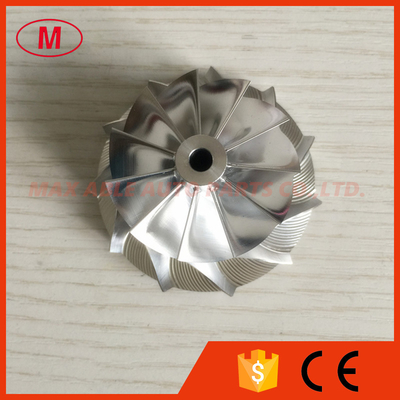 GT15-25 720915-0004/737692-0002 44.50/60.01mm 11+0 blades High Performance Racing Turbocharger Billet Compressor wheel