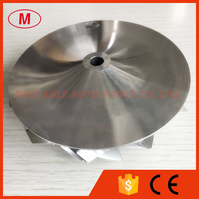 T04R  67.00/84.00mm 11+0 blades Turbocharger turbo milling/aluminum 2618/billet compressor wheel