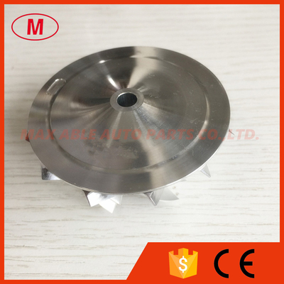 CT26 43.20/58.00mm 6+6 blades high performance Turbo Billet/aluminum 2024/milling compressor wheel