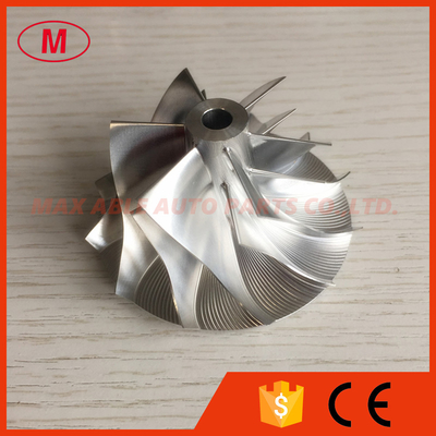 CT26 43.20/58.00mm 6+6 blades high performance Turbo Billet/aluminum 2024/milling compressor wheel