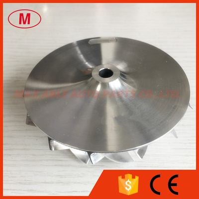 K27 5327-123-2400 58.70/82.00mm 7+7 blades performance Billet/milling/aluminum 2024 compressor wheel for 5326-988-7200